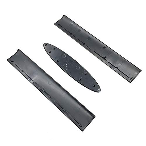 YANHAO [Videospielteile] 5 Stücke Schwarze Festplatte HDD Schacht Tür Abdeckung for PS3 4000 Konsole Vordere Gehäuse Fall Links Rechts Frontplatte [Ersetzen] (Color : for PS34000 Full Set)