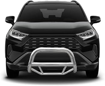 Amazon.com: Black Horse Max Bull Bar No Skid Plate Stainless Steel