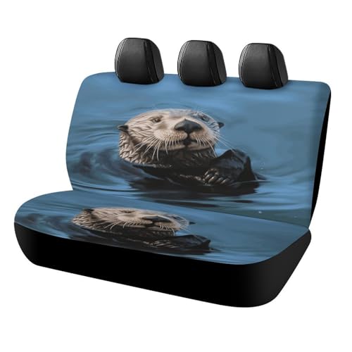 Funda para asiento trasero de coche ideal para viajar con mascotas en SUV y furgonetas
