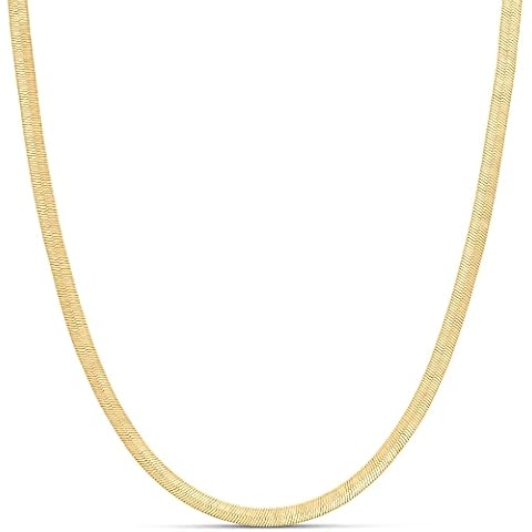 Cadena de Espiga Doble chapada en Oro de 14 Quilates Cover