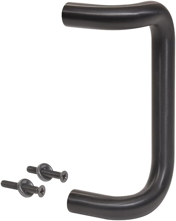 CRL M174810B 8" Oil Rubbed Bronze Solid Offset Pull Handle