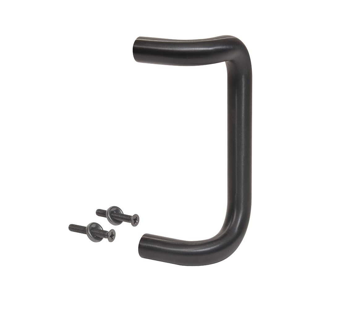 Poignée décalée CRL M174810B en bronze foncé, l'élégance épurée