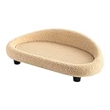 Baoblaze Pet Couch Chair Cat Scratcher Couch Cat Supplies with Non Slip Bottom Pet Sofa Cat Sofa Bed for Medium Small Dogs & Cats