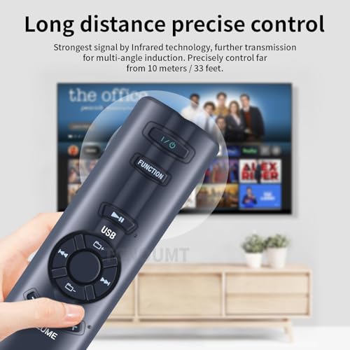 Image of ZIEVA Compatible with Sony Home Theater SA-D20 SA-D40 SA-D10 SA-WMS10 SA-WID7 SS-FMS40 SS-FMS10L and Speaker Audio /Video System Remote Control (Your Old Remote Must be Exactly Same) - RM-ANU156