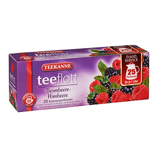 TEEKANNE Tee teeflott Brombeere-Himbeere
