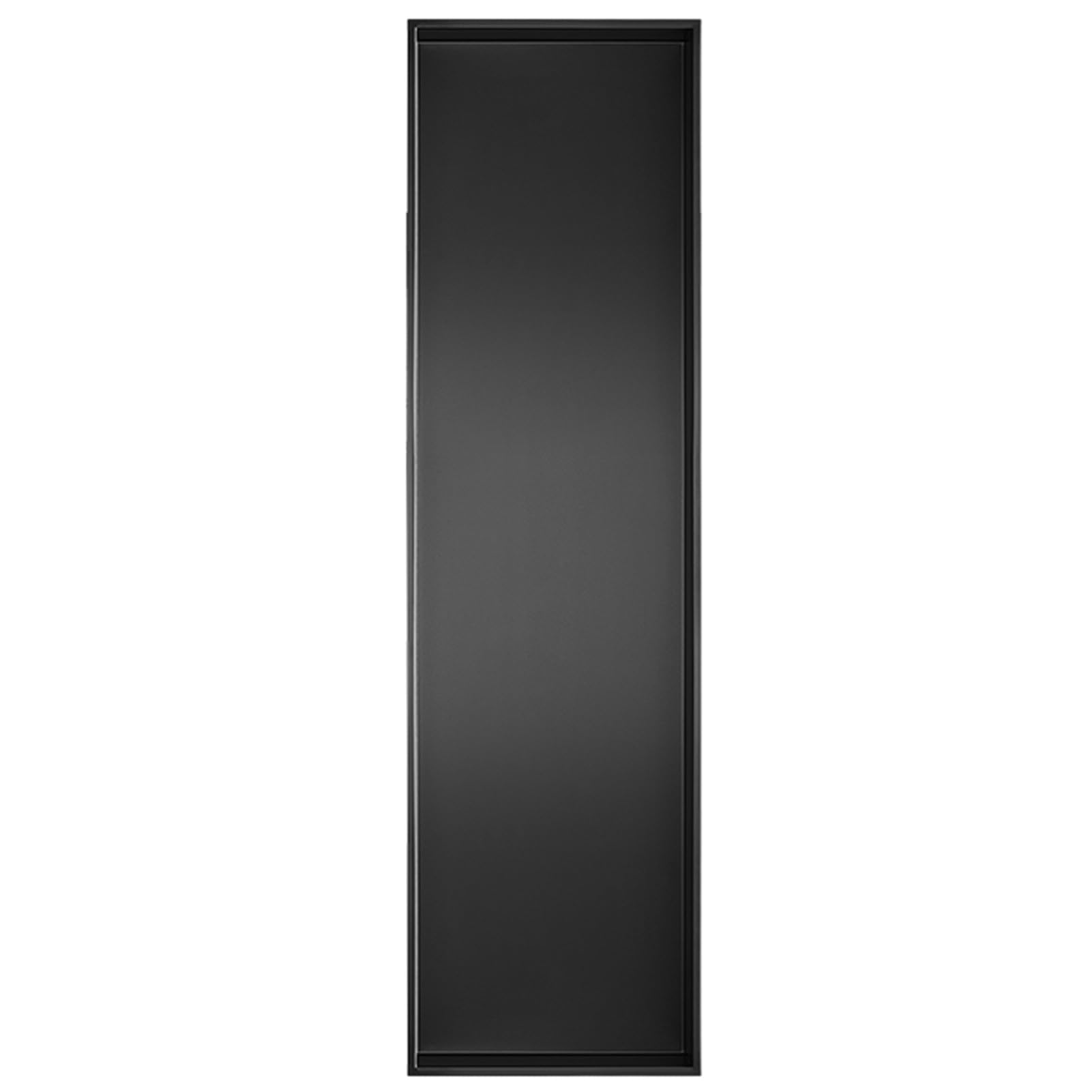 Étagère de rangement en acier inoxydable noir mat au design épuré
