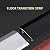 36" Floor Transition Strip, Aluminum Threshold Transition Strip, Carpet Edge Trim Strip, Threshold Ramp Cover Strip for Doorway(Black)