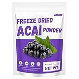 NutraBloom Acai Powder 4 Ounce, Premium Organic Antioxidant-Rich Superfood Berry for Smoothie Bowls, Beverages, Yogurt