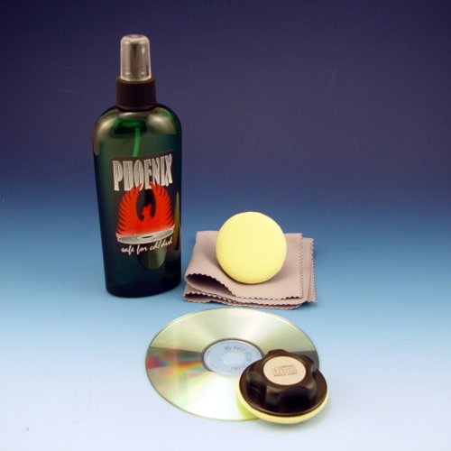 Sleeve City Phoenix CD/DVD Cleaning Kit 4 oz