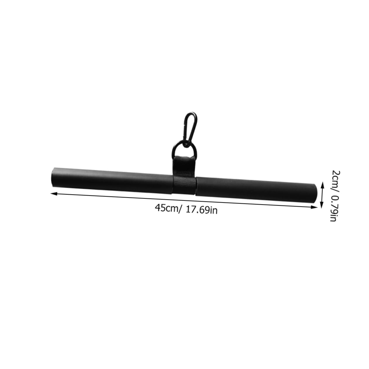 Kisangel Biceps Training Bar Muscle Strength Pull Bar for Home Fitness Lightweight Fitness Equipment for Bicep and Tricep Workouts for Bodybuilding and Strength