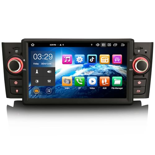 【Funzioni Multipul】 ✔ Ultimo Bluetooth 5.0 - Chiamate in vivavoce, musica BT, sincronizzazione della rubrica, visualizzazione delle chiamate recenti. ✔ Sintonizzatore radio (FM/AM) con RDS. ✔ Lettore multimediale Android, può riprodurre musica/video (1080P)/foto da USB/SD. ✔ Pannello colori chiari/sfondo/logo stivale/lingua regolabile. ✔ Supporta DAB +, DVB-T / T2, TPMS, OBD2, DVR, telecamera di retromarcia, AVIN, uscita video, ecc., Hanno bisogno di elementi opzionali con cui lavorare.
