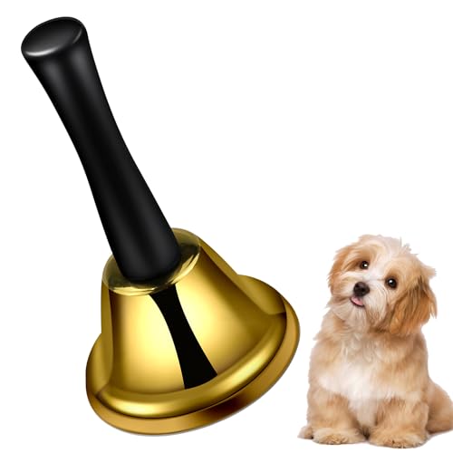 Hand Bell - Metal Jingle Bell for School, Wedding, Family Party, Christmas