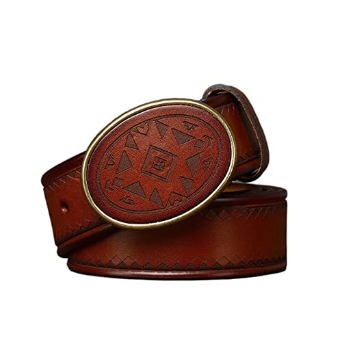 Ceinture Homme Cuir Souple Ajustable pour Éviter l'Inconfort de la Taille