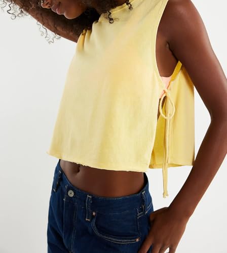 Womens Side Tie Top Vest Shirts Sleeveless Y2 Going Out Camisole Summer Cami Aesthetic Square Neck Boxy Tank Tops2