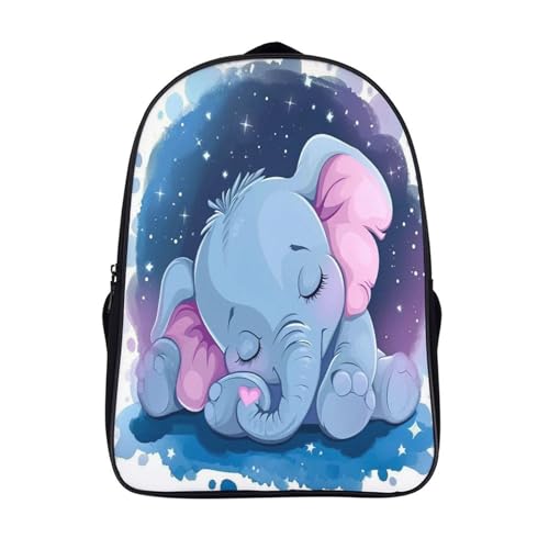 Mochila niño 3D resistente al agua con diseño de elefante en tamaño de 40x28x16cm