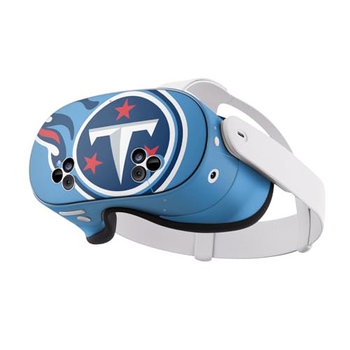 Autocollant vinyle Meta Quest 3S Tennessee Titans, skin de protection NFL