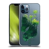 Head Case Designs Cheval Silhouette de Faune Et Flore Coque en Gel Doux Compatible avec Apple iPhone 12 Pro Max