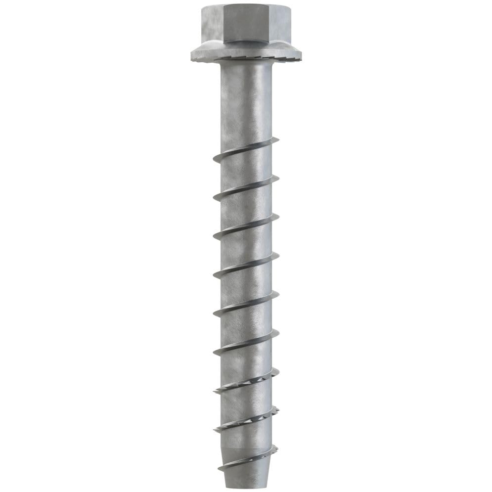 Simpson Strong-Tie THD37300HMG Titen HD 3/8 in. x 3 in. Mechanically Galvanized Heavy-Duty Screw Anchor (50-Qty)