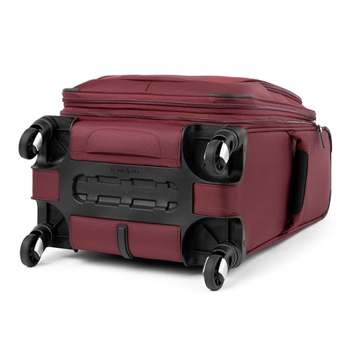 Travelpro Maxlite 5 Softside Expandable Luggage with 4 Spinner Wheels, Lightweight Suitcase, Men and Women, Burgundy, Carry-on 21-Inch - Thumbnail 7