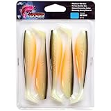 Fox Rage Zander Pro Ultra UV 12cm - 5 Gummifische, Farbe:Hot Olive