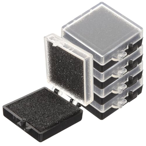 Image of Healifty Anti-Static Chip Case Electronic Component Organizer Box with Transparent Lid and Black Base Compact 1.37X1.37X0.59In Storage for Electronics Parts