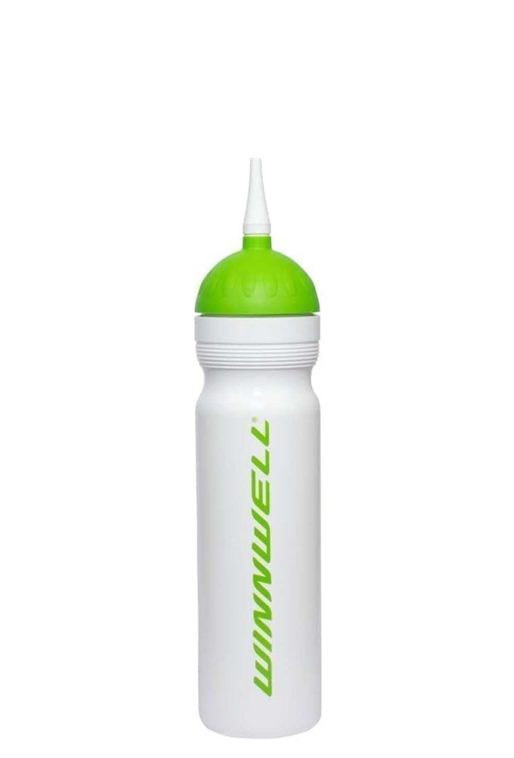 Winnwell HOCKEY WATER BOTTLE 1LT WHITE/GREEN