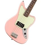 Squier Affinity Series Jaguar Bass H - Shell Pink, Sweetwater Exclusive