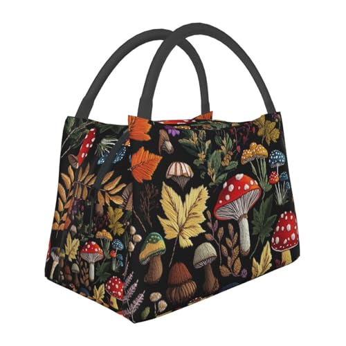 BHHJKK Bolsas de almuerzo aisladas con diseño de gnomos de Pascua para mujeres, lonchera térmica para adultos, bolsa térmica de gran capacidad, bolsa de almuerzo portátil para el trabajo