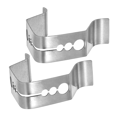 FUNOMOCYA Meat Thermometer Clamps Temperature Probe Clip Grill Clip for Accurate Cooking Readings