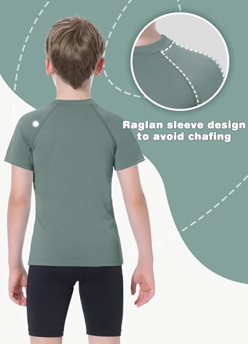 Image of MIVEI Toddlers Full Zip Up UV Rash Guard SPF Swim Shirts - Baby Boys Girls Long Sleeve Sun Protection Shirts Quick Dry UPF50+
