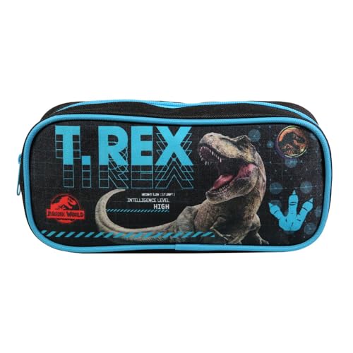 Bagtrotter Mochila Rectangular Jurassic World Negro T-Rex