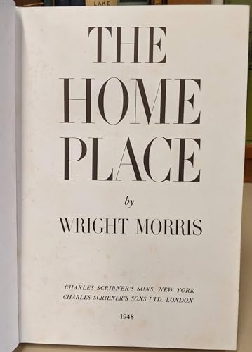 The home place B0006ARL3S Book Cover