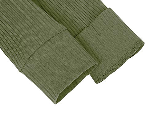 Eledobby Camisass de Mangas Compridas Retrô para Meninos de Cor Sólida Em Volta do Macacão de Uma Pe