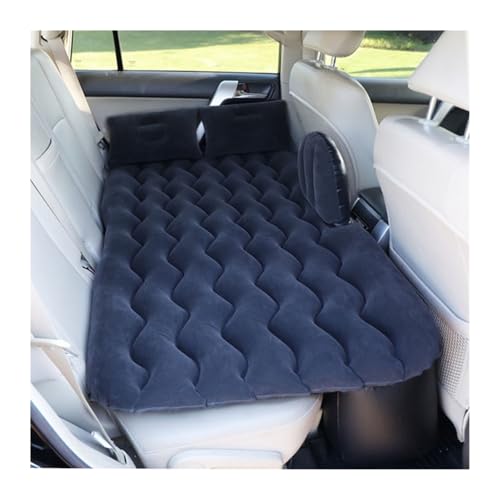 KYSZCAKM Car Air Inflatable Travel Mattress Bed Universal for Back Seat Multi Functional Sofa Pillow Outdoor Camping Mat Cushion(Black Not with Pump)