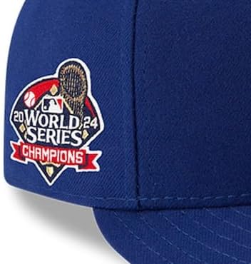 LA ワールドシリーズチャンピオン キャップ 7 5/8 ニューエラ] Sz 7-5/8(約60.6cm) 2024 ワールドシリーズチャンピオン
