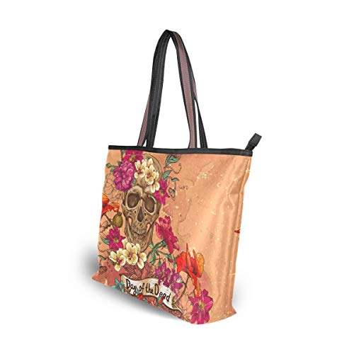 Mnsruu - Borsa da donna con cerniera, grande borsa...