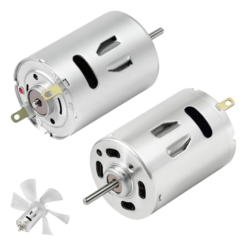 2 Pack BVD0218-00 12V DC Fan Motor Fit for Ventline, RV Vent Replacement Motor, Compatible with Bathroom Roof Exhaust Fans & Vent Accessories