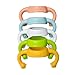 Silicone Baby Bottle Handles Compatible with Dr. Brown's Feeding Bottles, Easy Grip Removable Handles, 5 Pack