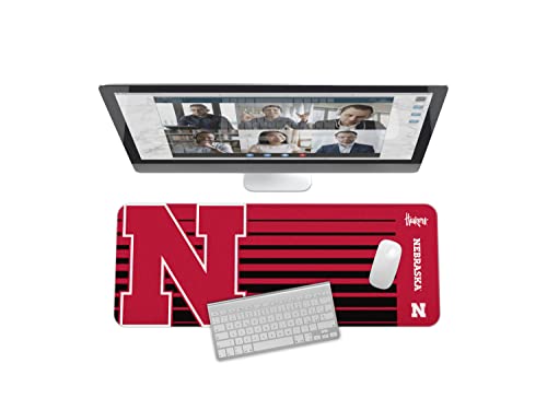 SOAR NCAA Desk Mat V.2, Nebraska Cornhuskers