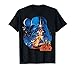 Star Wars Vintage Poster Art Circle Camiseta