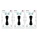 Cell Phone Grip Love Handle Holds Device with just a Finger - LoveHandle Grip Ultra Slim Pocket Friendly For iPhone Mini Tablet - Grip it Securely For Texting, Photos and Selfies (Black 3-Pack)