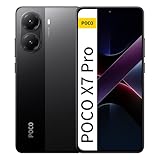 XIAOMI POCO X7 Pro Smartphone 12+256GB Flagship Dimensity 8400-Ultra 90W HyperCharge CrystalRes 1.5K 120Hz AMOLED Display 50MP Main Camera 6000mAh Battery with Charge with NFC (Black)