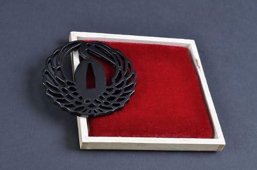 Miniatura 3 de Handmade Sword - Espada Samurai de aleación de hierro Tsuba, con caja de madera, para espadas Katana Wakizashi
