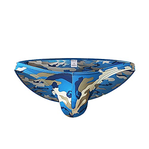 Men's Camo Print U Convex Pouch Bikini Briefs Underwear Panties Triangle Bikini Briefs Underpants4
