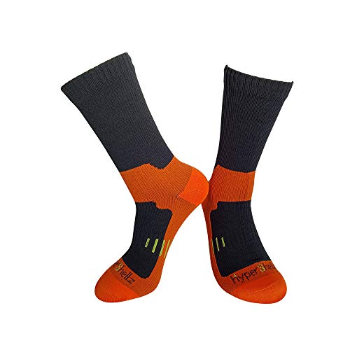 HyperShellz Waterproof Socks for Outdoor Sports Running Cycling Hiking Unisex Mid-Calf Socks
