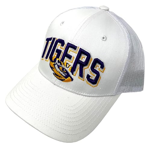 Gorra Trucker Clásica con Logo Bordado LSU miniatura 2