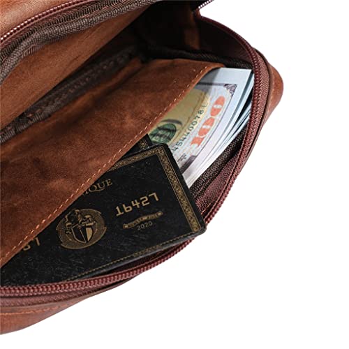 Business Travel Men Waist Wallet Phone Bag Belt Clip Case Men Waist Bag Hanging Holster Bag3