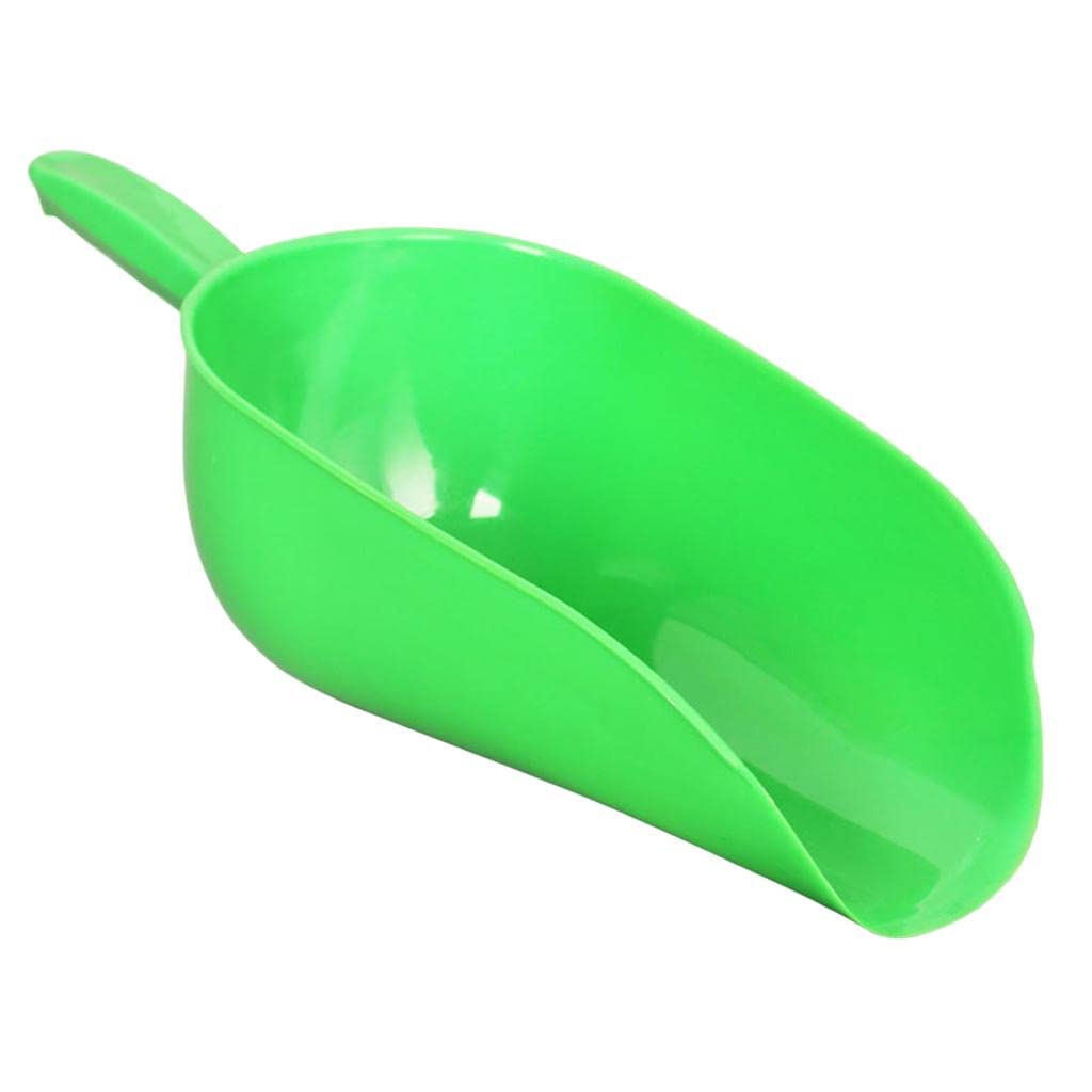 5 zestawów plastikowych karmy do karmy dla zwierząt domowych, zielona mąka, jak opisano