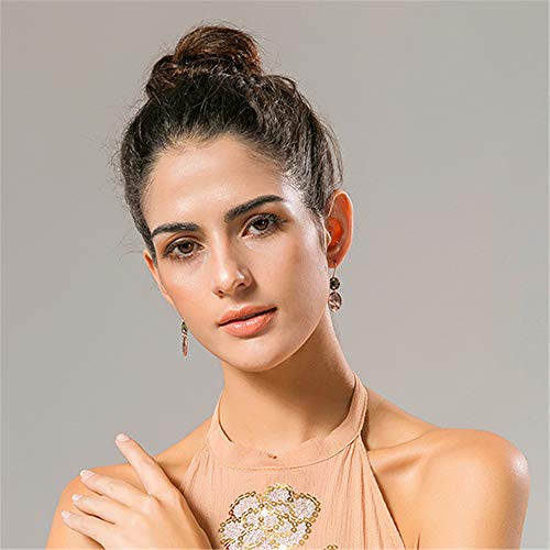 D.Rosse 2 pairs Boho Drop Coin Earring Round Dangle Hoops Handmade Retro Geometry Earring Copper Wire Women Jewelry2