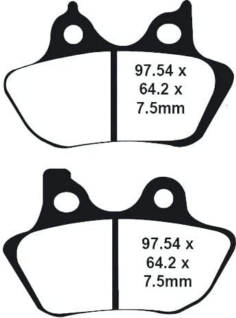 Lyndall Racing Brakes 7195-X-P X-Treme Performance Brake Pads